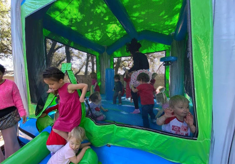 Bouncing into Joy: A Toddler's Guide to Bounce House Bliss in Austin, Texas!