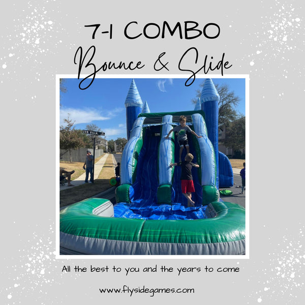 Skyrocket Your Party Fun with Flyside Games: The Unrivaled Champions of Bounce House Rentals in Round Rock, TX!