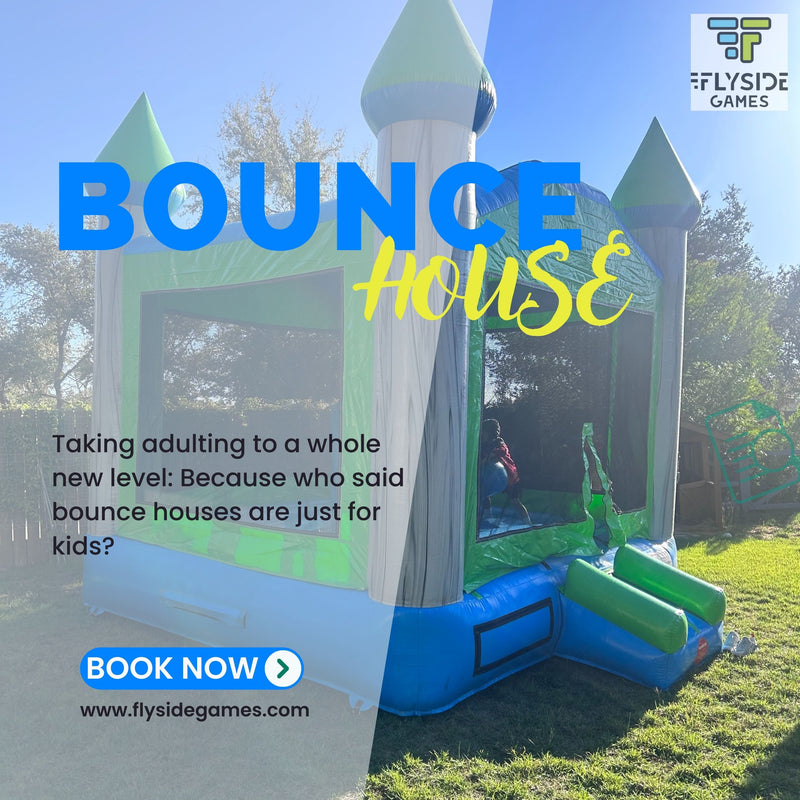 Discover Unmatched Fun with Flyside Games' Bounce Houses in Austin and Round Rock, TX