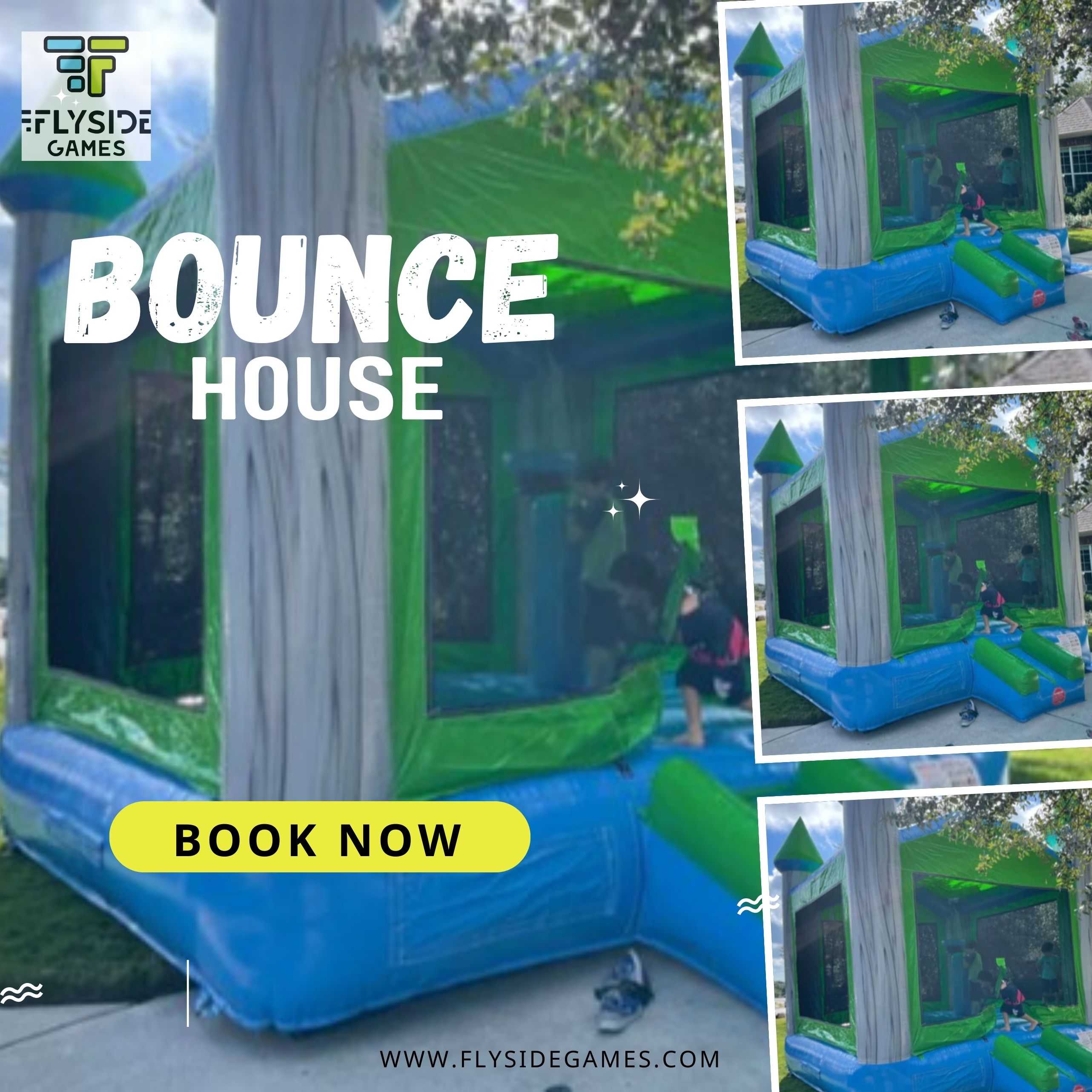 Dripping Springs Bounce House Rental Elevate Your Party with Flyside