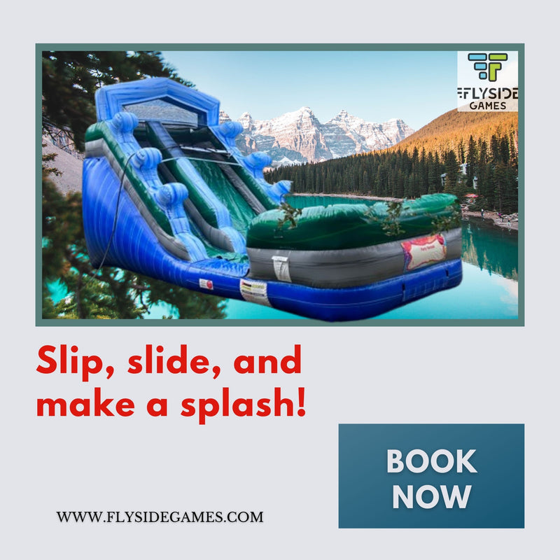 Make a Splash at Your Next Event with Austin's Premier Water Slide Party Rentals!