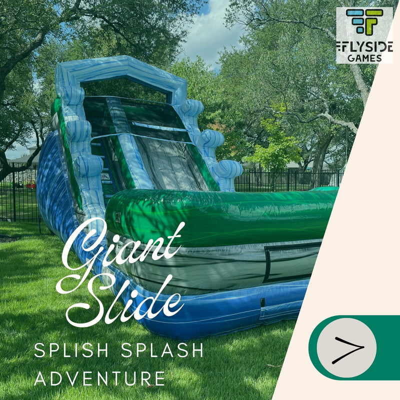 SPLASH-tastic Adventures: Dive into the Hilarity of Water Slide Parties in Austin!