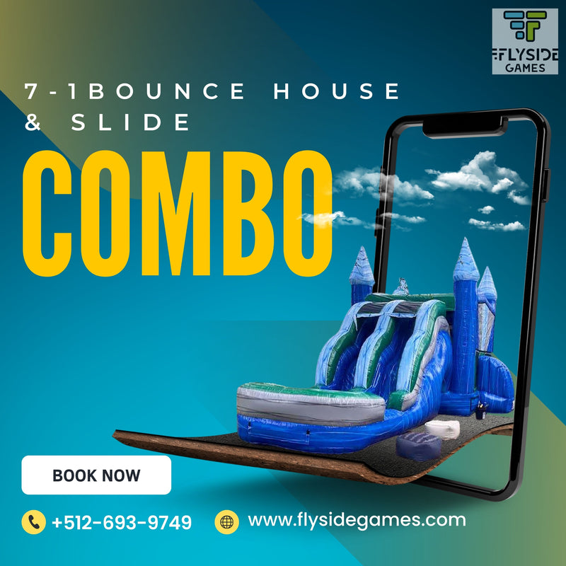 Flyside Games: Your Ultimate Choice for Austin Bounce House & Water Slide Combo Rentals in Pflugerville, TX