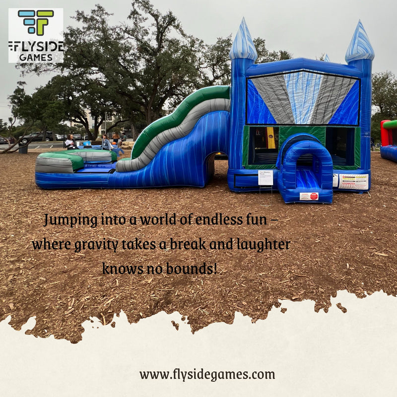 Bounce House & Water Slide Fiesta: Flyside Games' Guide to Hilarity in Austin, Texas!