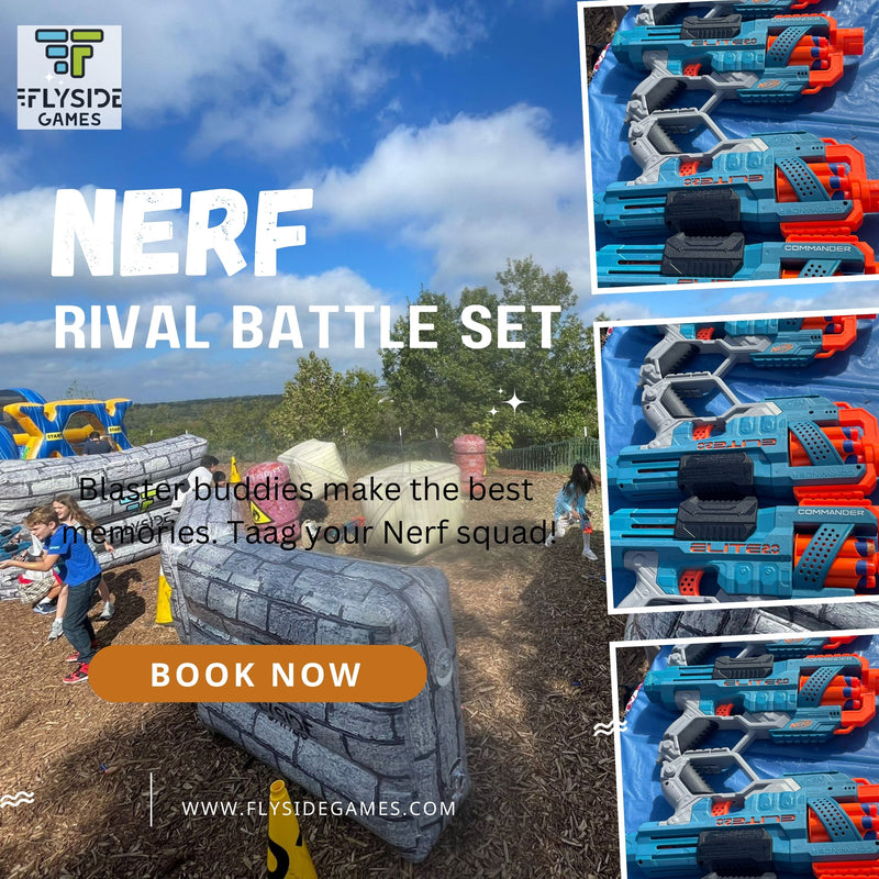 Blasts of Laughter and Foam: Austin Nerf Gun Rentals by Flyside Games