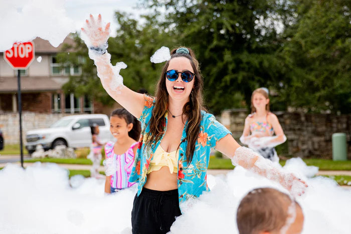Dive into Unforgettable Fun with Flyside Games' Foam Party Canons in Austin and Round Rock!