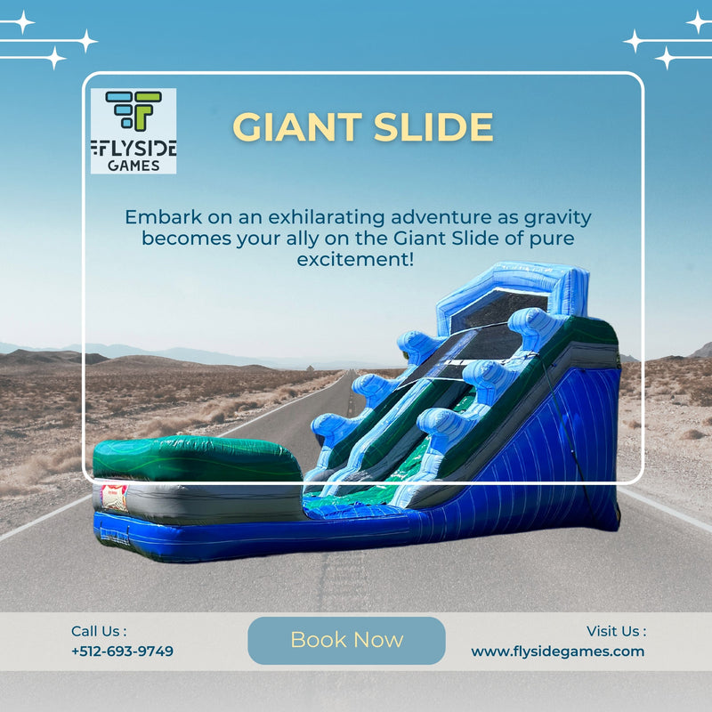 Dive into Fun with Flyside Games: Premier Austin Waterslide Rental Service