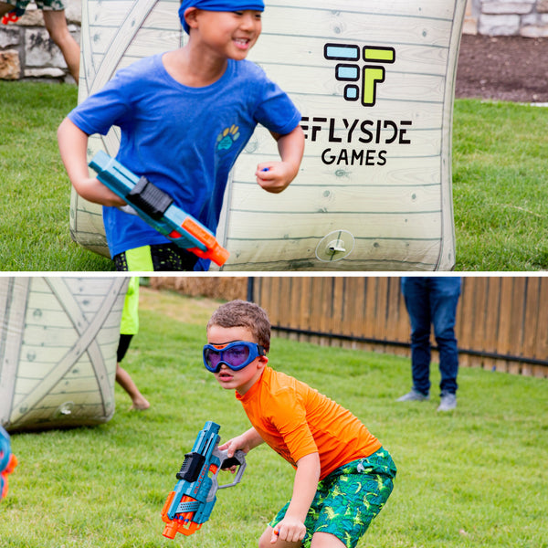 Experience the Ultimate Nerf Gun Showdown at Flyside Games in Austin, Texas!