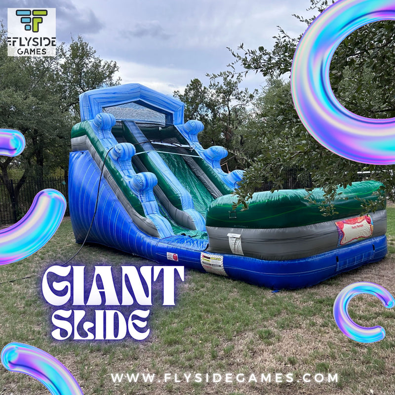Flyside Games: Where Laughter Meets Gravity - The Hilarious Saga of Austin's Best Water Slide Rentals