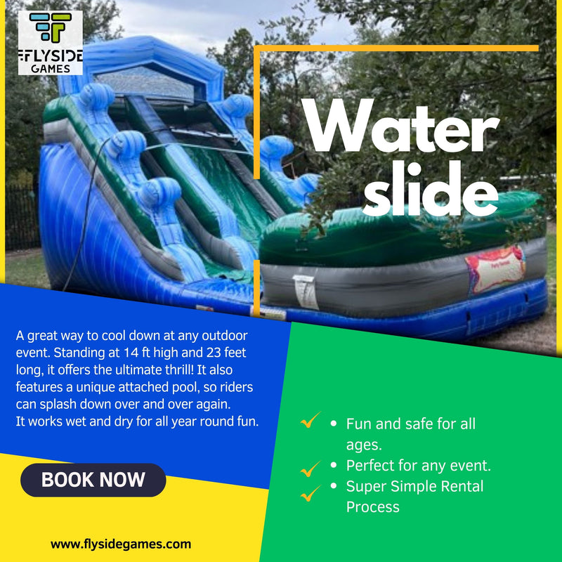 Dive into Fun with Flyside Games: Premier Austin, TX Water Slide Rentals
